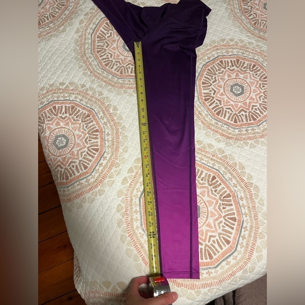 Athleta Chaturanga purple Ombré Size XS - Picture 8 of 8